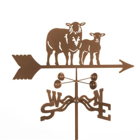 Ez Vane EZ Vane EZ1316-DK Sheep with Lamb Weathervane - Deck Mount EZ1316-DK